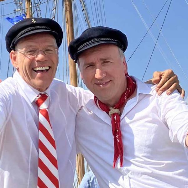 Lui & Fiete spielen an der Konzertmuschel in Lippstadt