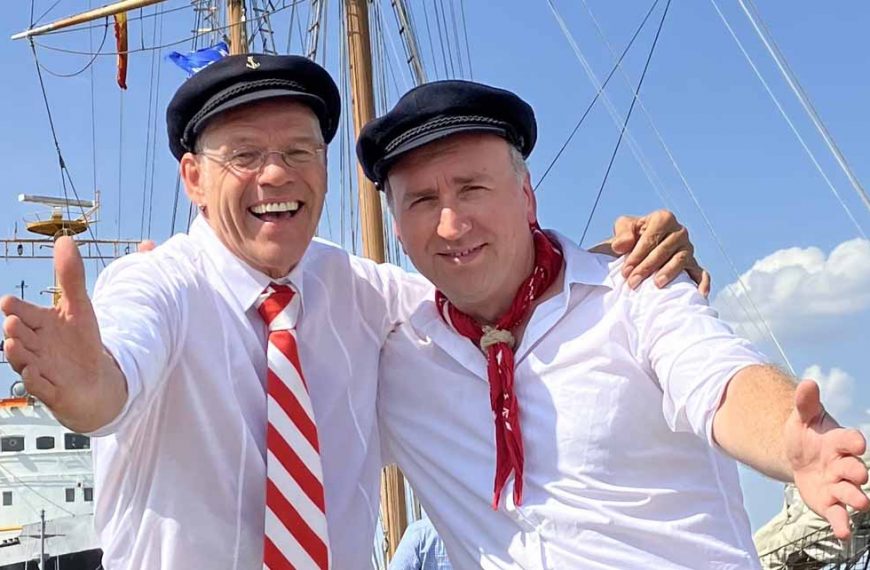 Lui & Fiete spielen an der Konzertmuschel in Lippstadt