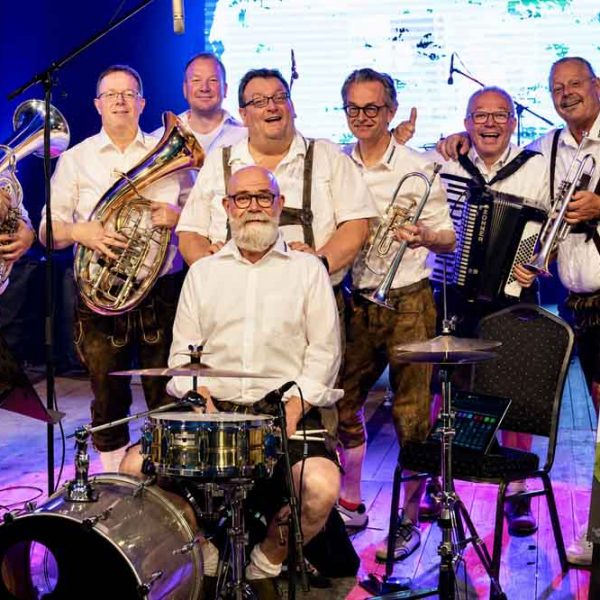 Blechbulten spielen im Religio Museum in Telgte