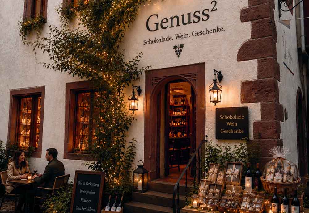 KI-generierte Visualisierung des Weinlokals „Alten Münz"