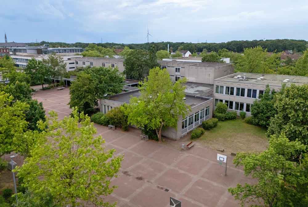 Luftbild Schulzentrum Hiltrup