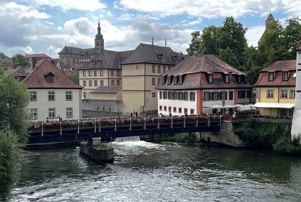 Blick auf den Geyerswörthsteg