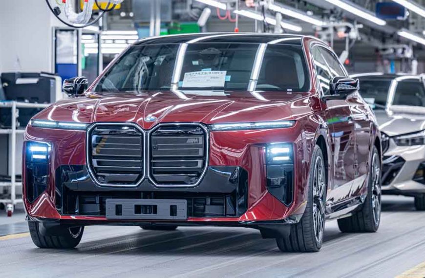 BMW 7er im Werk Dingolfing