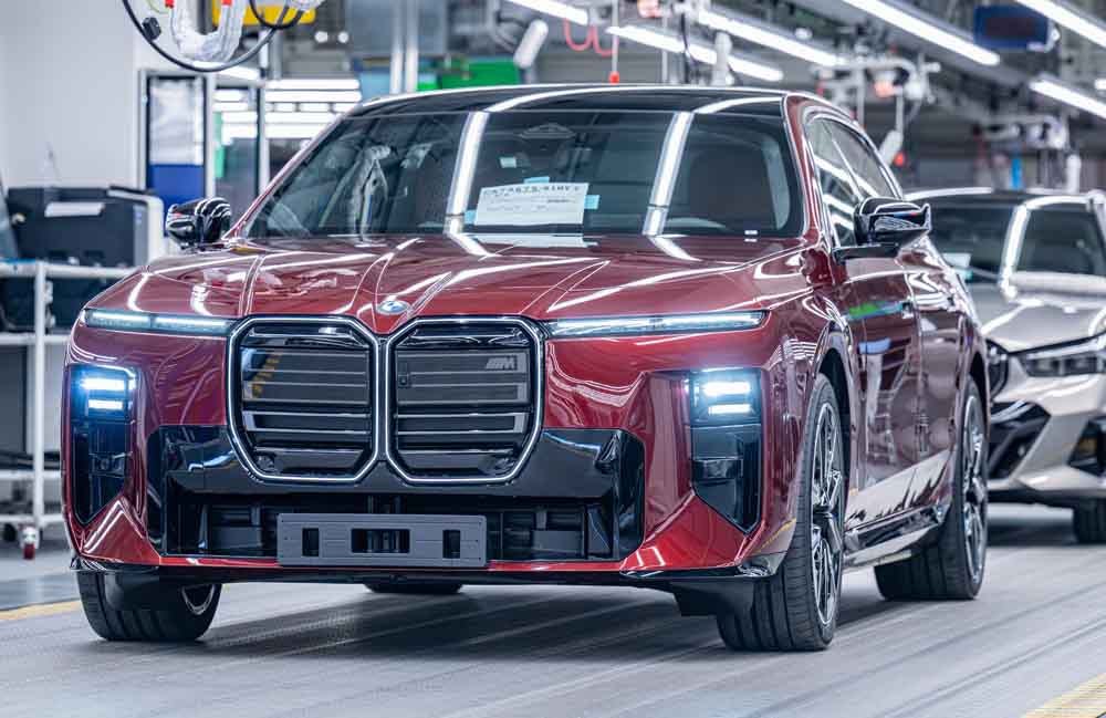 BMW 7er im Werk Dingolfing