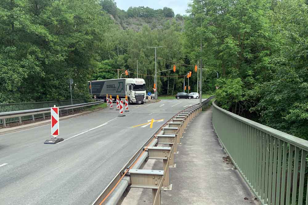 Blick auf die Brücke bei Stenglingsen