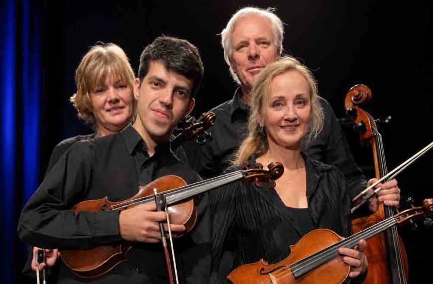 Das Pop String Quartett spielt in Nottuln