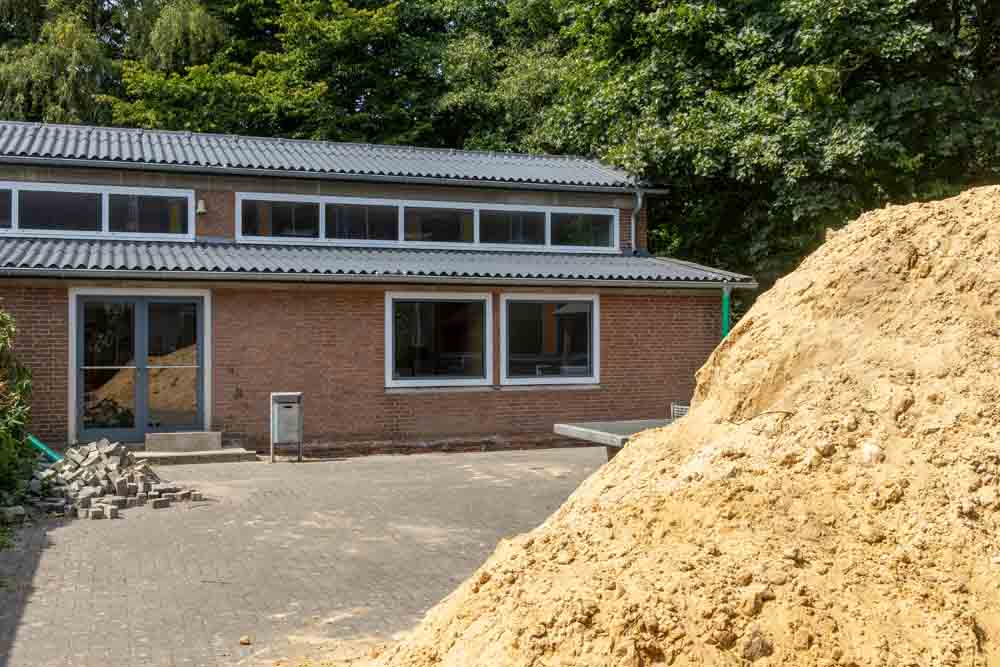 Baustelle an der Albert-Schweitzer-Schule