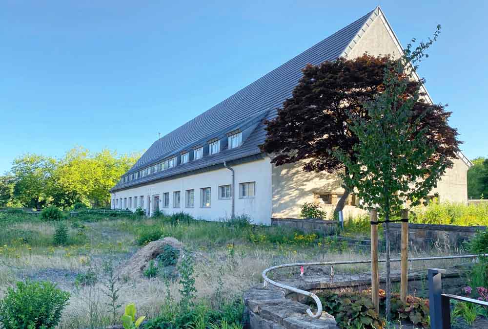 Außenansicht der ehemaligen „Mannschaftsküche"