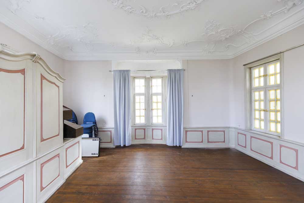 Innenraum des Rokoko-Pavillon