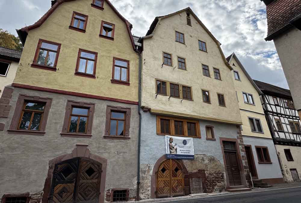 Das denkmalgeschützte Gebäude Mühlenstraße 19