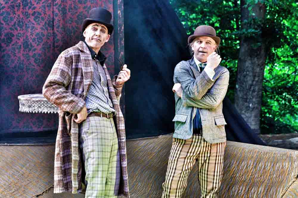 Schauspieler als Holmes & Watson