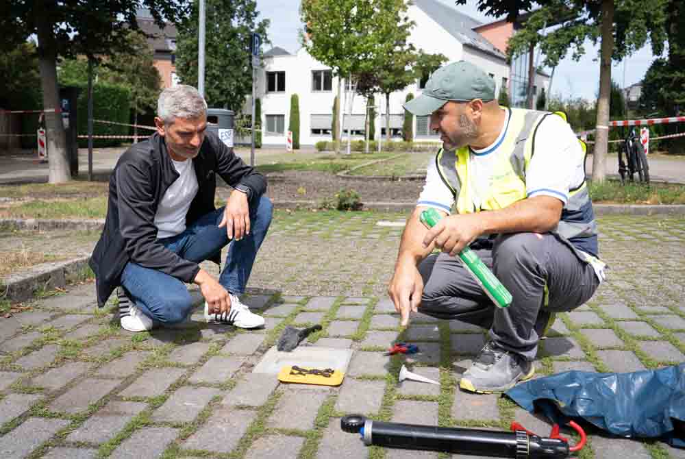 74 weitere Sensoren am Theodor-Heuss-Ring montiert