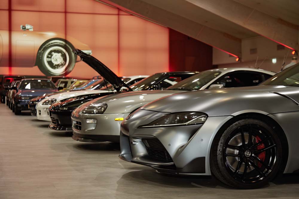 Toyota Supra und Celica in der Toyota Sammlung