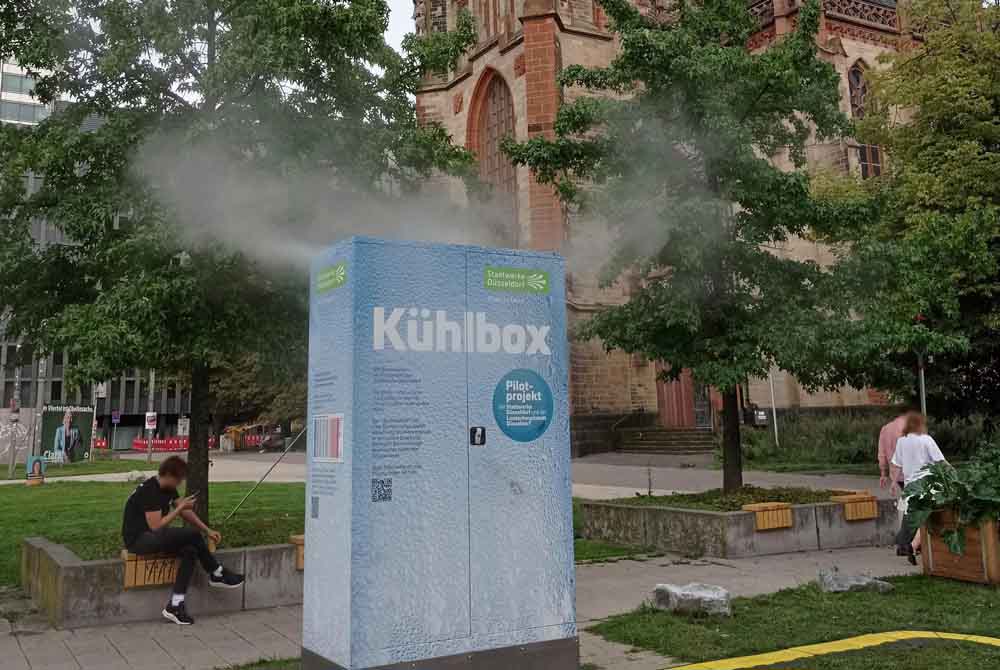 Kühlbox der Stadtwerke Düsseldorf