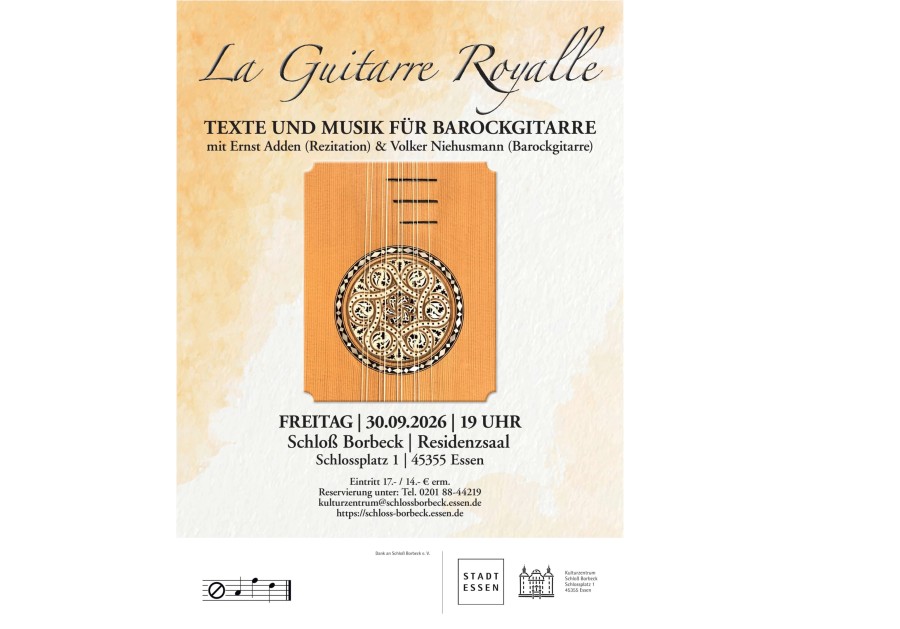 Plakat: La Guitarre Royalle
