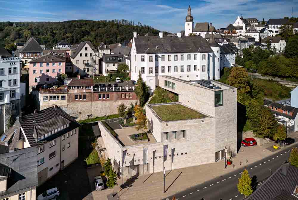 Sauerland-Museum Luftbildaufnahme