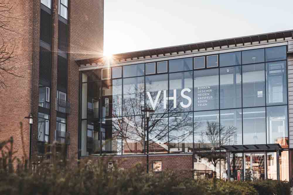Außenansicht der VHS Borken