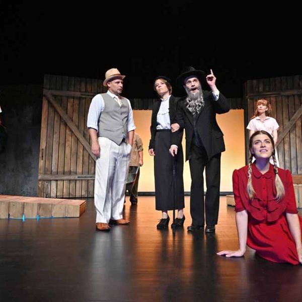 Inszenierung „Heimsuchung“ im Stadttheater Lippstadt