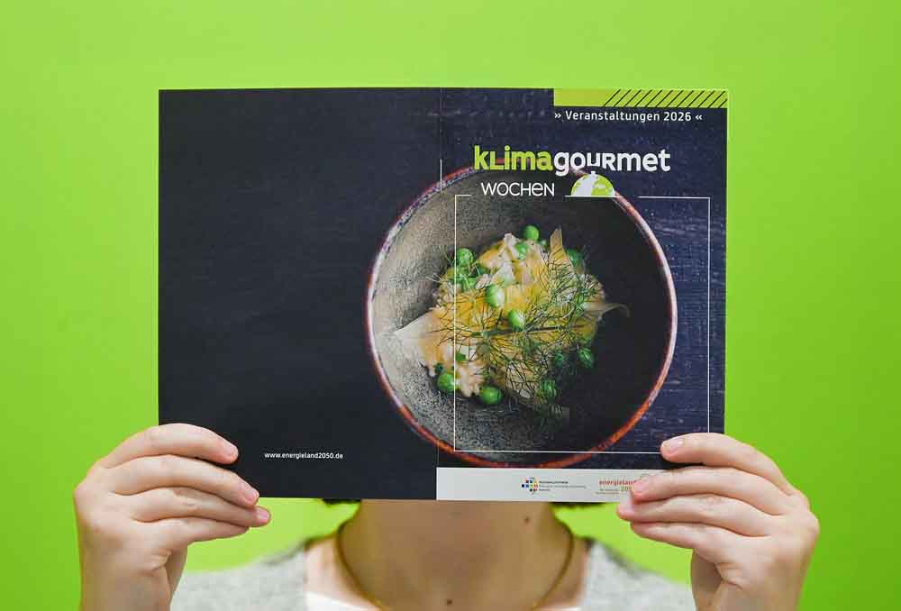Plakat zu den Klimagourmetwochen