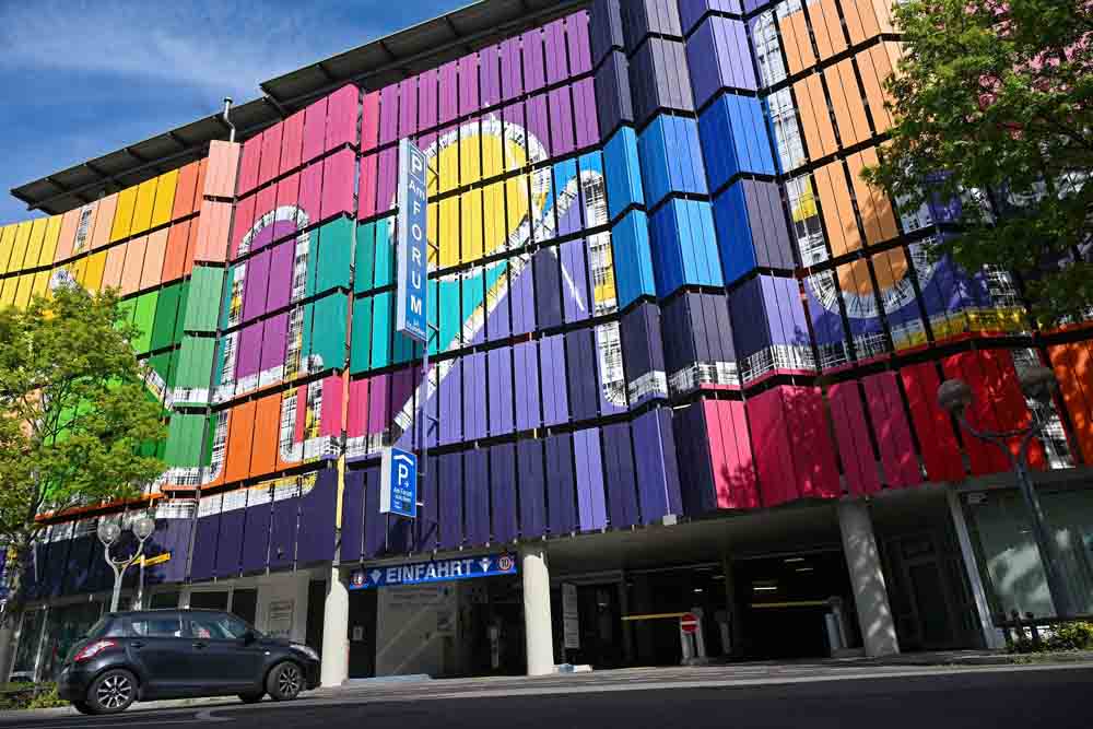 Außenansicht: Parkhaus Am Forum