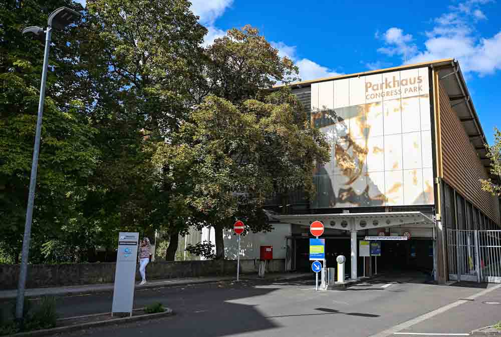 Außenansicht: Parkhaus Congress Park