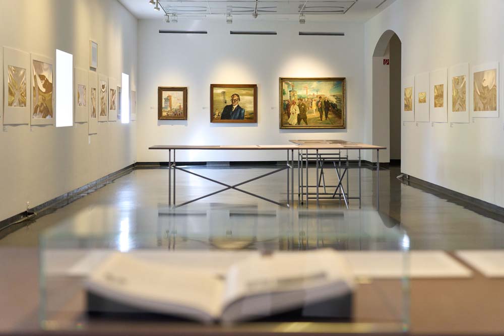 Blick in die Sonderausstellung "100 Jahre GeSoLei"