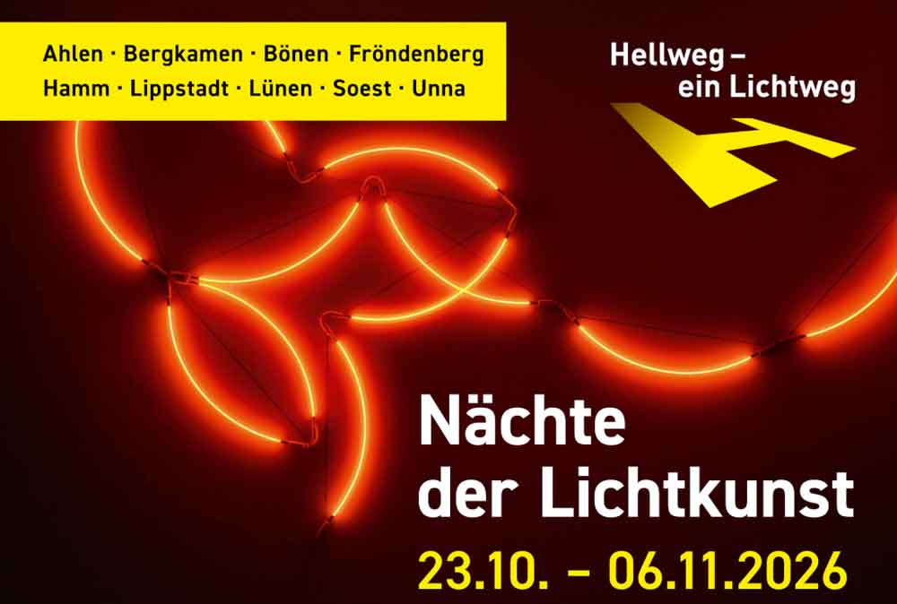 Plakat zu den Nächten der Lichtkunst