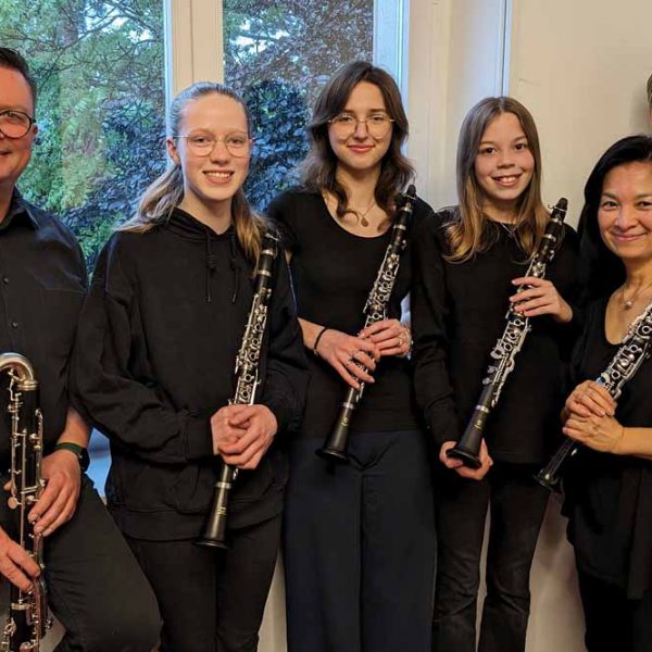 Konzert des Klarinettenensembles „The Blackstix“ in Iserlohn