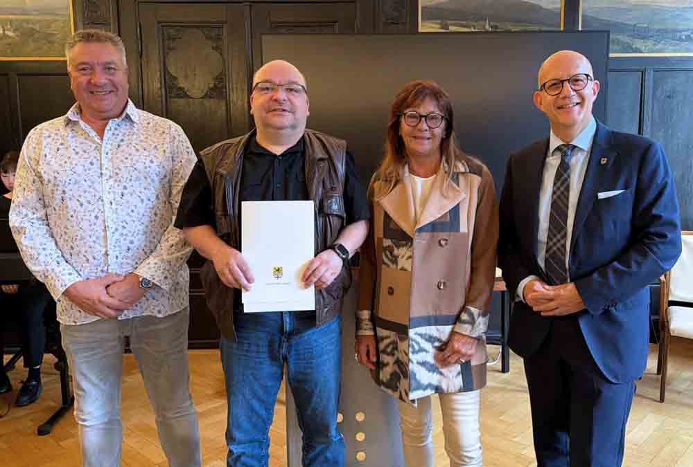 Mitglieder des Förderverein Schmiedemuseum Bremecke
