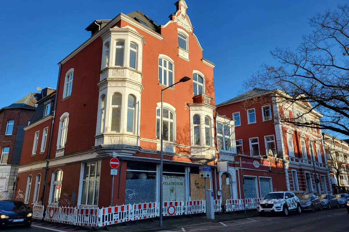 Blick auf Immobilie an der Lindenstraße