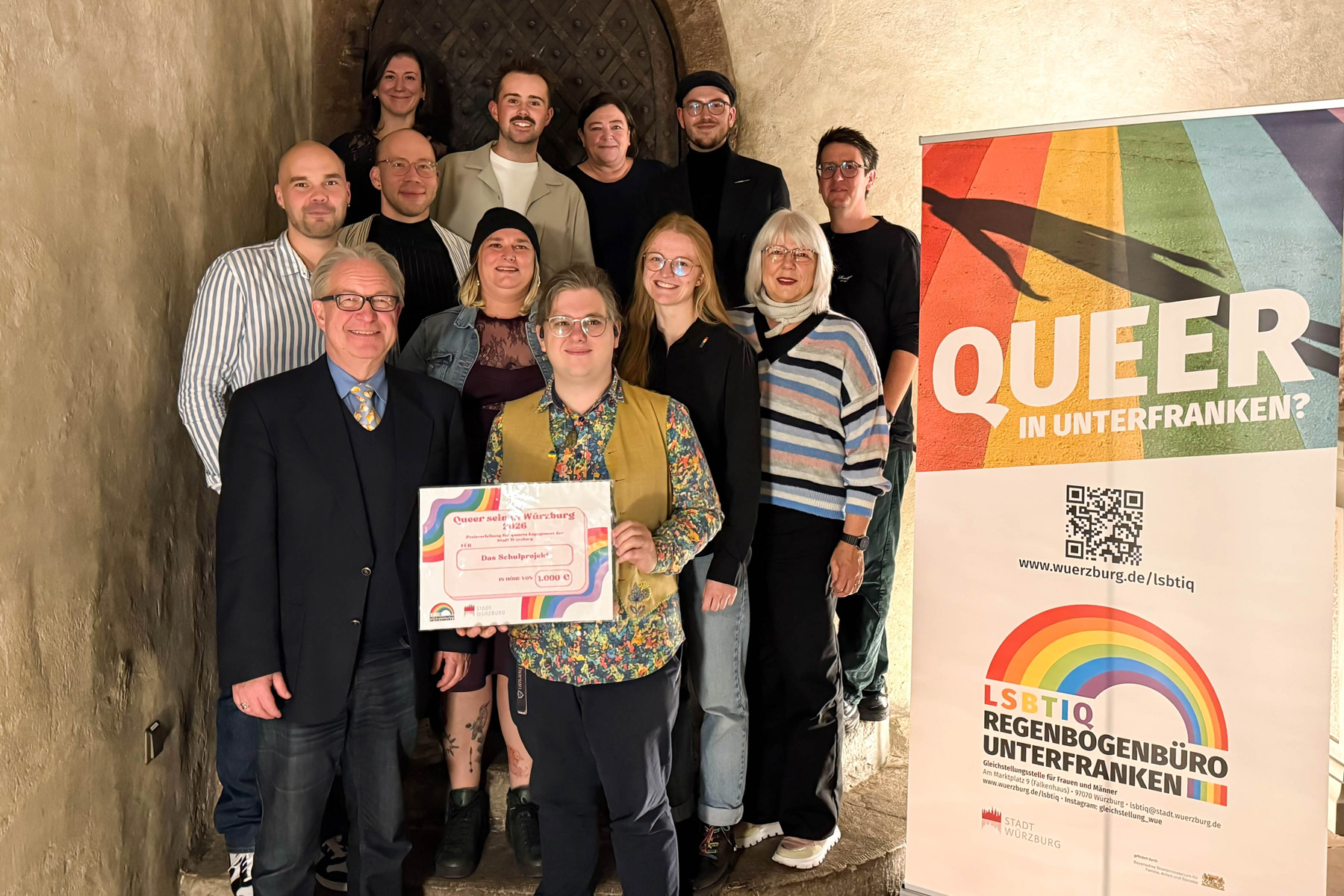 Preis „Queer sein in Würzburg“ verliehen
