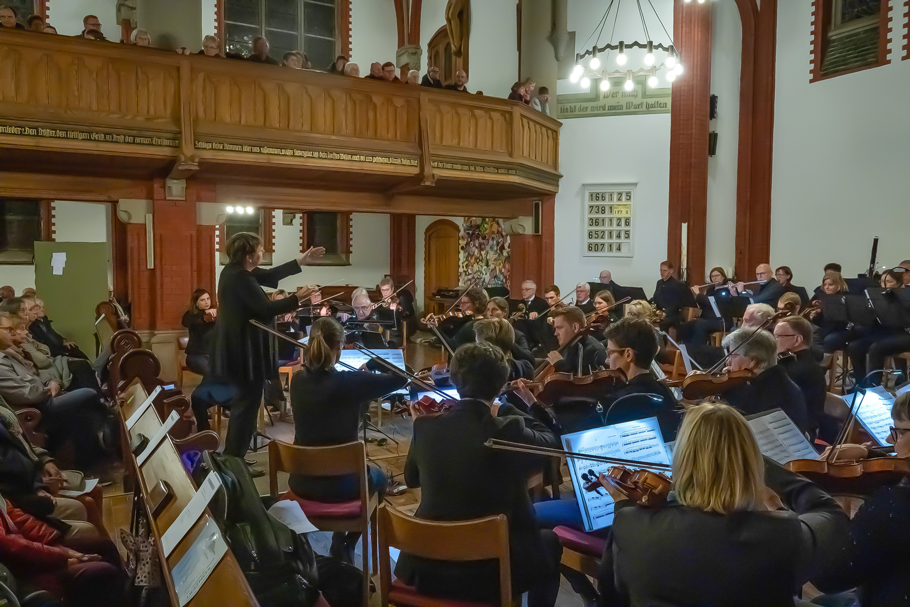 Konzert des collegium musicu in der Christuskirche Bocholt