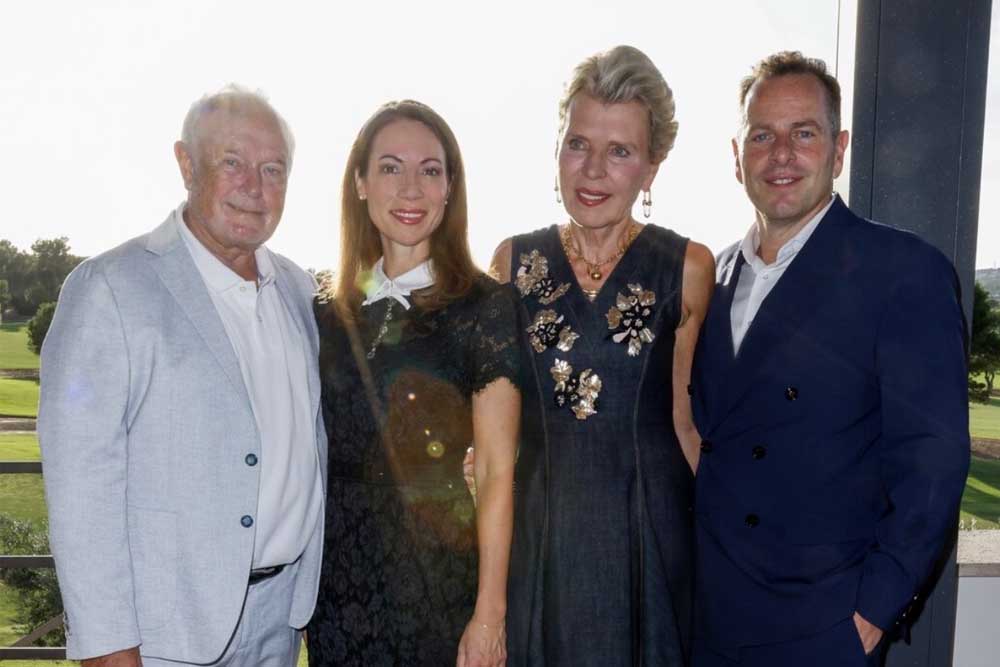 Grupenbild: Wolfgang Kubicki, Anja Katharina Bezold, Michaela Rentmeister und Marcel Brünnen